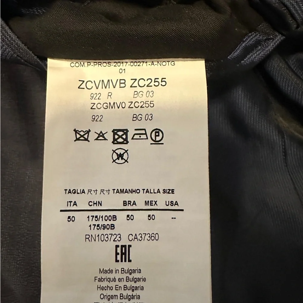 Armani Collezioni Men's Navy Blazer